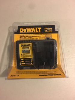 Dewalt 20v a 12v charger !!!!! New !!!! Pick up only !!!! Please dont waste my time !!!! $74.00 plus tax at Home Depot !!!!