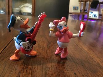 Rubber Donald and Daisy duck