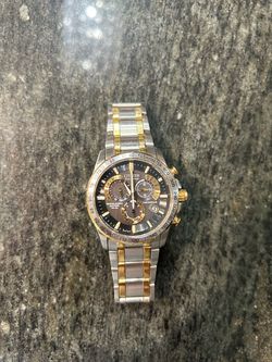Citizen Eco-Drive Two-Tone Chronograph Watch