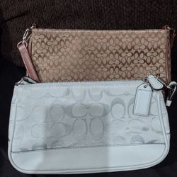 Two COACH small Purses