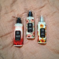Naseem Body Mist 100ml *PACK OF 3*  (Bushra,Lamsa & Laeqa) 
