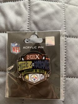 Steelers v Cowboys 1976 SB Pin Collector