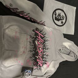 Hellstar Grey Hoodie 