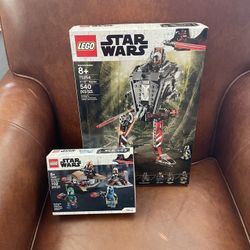 Lego Star Wars AT-ST Raider (75254) and Mandalorian Battle Pack (75267)