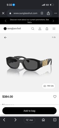Versace glasses