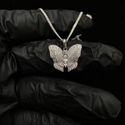 Butterfly Pendant 925 Silver
