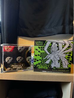 Pokémon cards perfect order booster box pokemon center etb