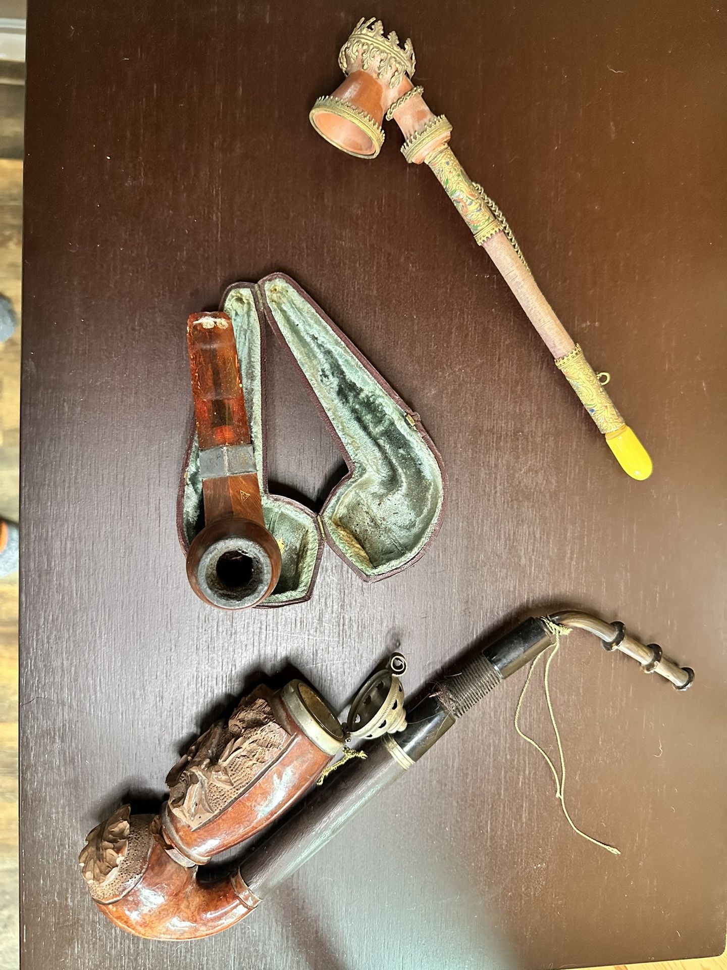 Vintage Smoking Pipes Collection