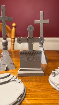 Marvel legends - Spider-Man tombstone