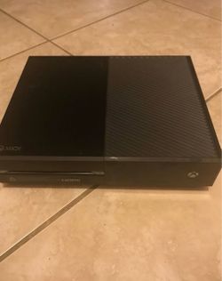 Xbox 1 500 gb black console