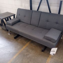 Gray Comfy Futon 