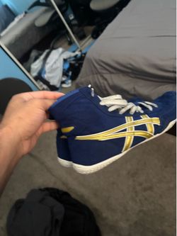 ASICS NEW GEN EX EOS BLUE AND GOLD