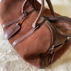 Genuine Leather Carry On Bag Luggage Made In Argentina