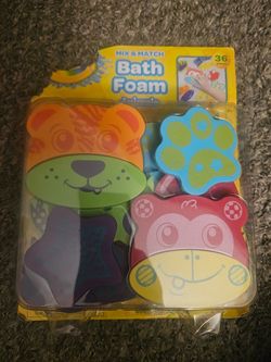 Bath foam animals (new)