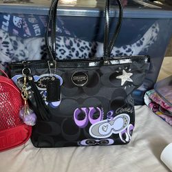 Mini Poppy Coach Purse