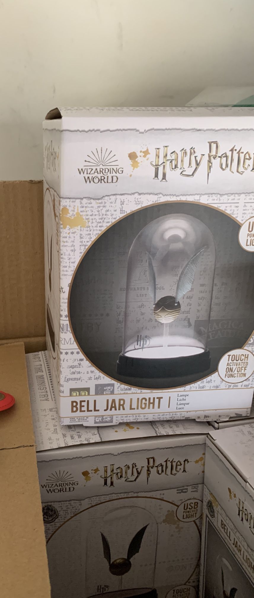 Harry Potter Bell Jar Light Brand New In Box 