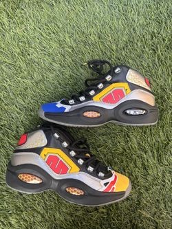 Reebok Power Rangers Basketball Shoes Megazord Question Iverson