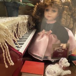 Collectible Memories Genuine Porcelain Doll Limited Collector’s Edition