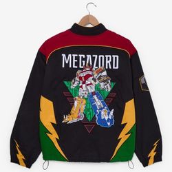 Power Rangers Megazord Moto Jacket Size MEDIUM