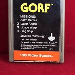 Gorf For Atari 2600