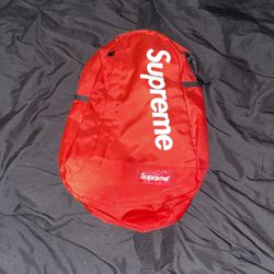 Red Supreme Bag