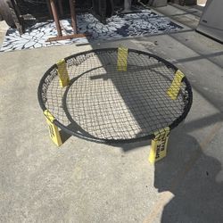 Spike Ball Net And Frame No Balls