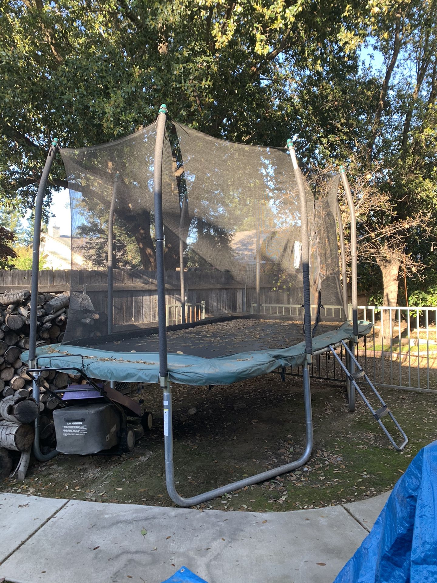 Rectangle trampoline