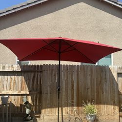 Solar Rectangular Umbrella