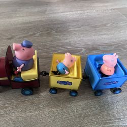 Peppa Pig Weebles Pull Along Wobbily Train