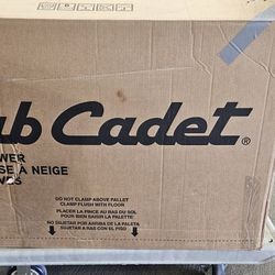 Brand new cub cadet 24" x2 snowblower