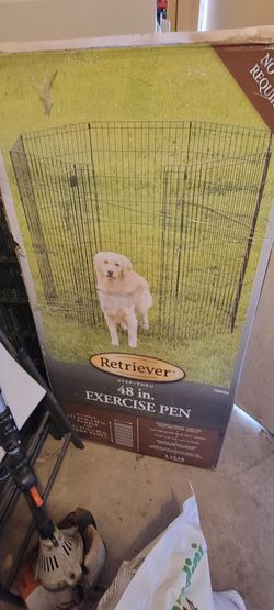 Large dog kennel