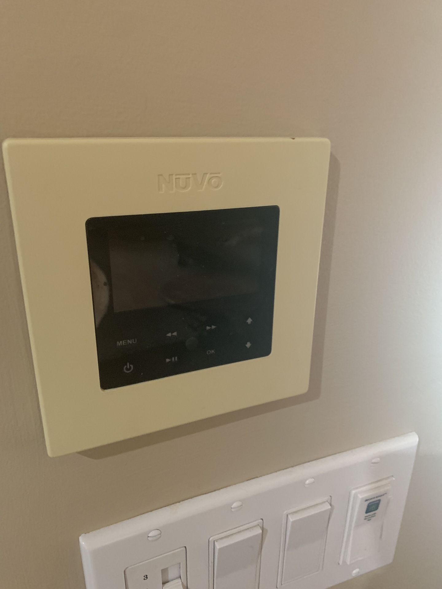 Nuvo concerto whole home audio system with tuner and music port for