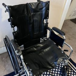 Folding Wheelchair XL Capacity ((Free Delivery))