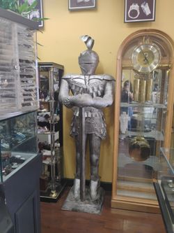 8ft metal knight