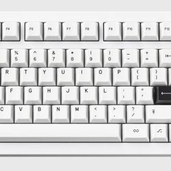 Monokei Standard TKL Size Keyboard White Keycaps ONLY