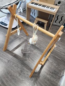 Wooden Baby Play Gym (Montessori Style) – $40 OBO