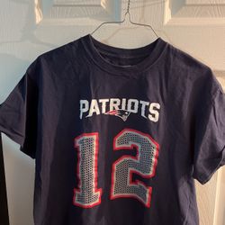 Tom Brady New England Patriots Football Tee