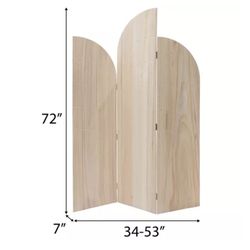 Wood Arched Background 