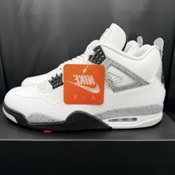 Air Jordan 4 White Cement 2025 Retro FV5029-100 Men’s Sizes 5-13