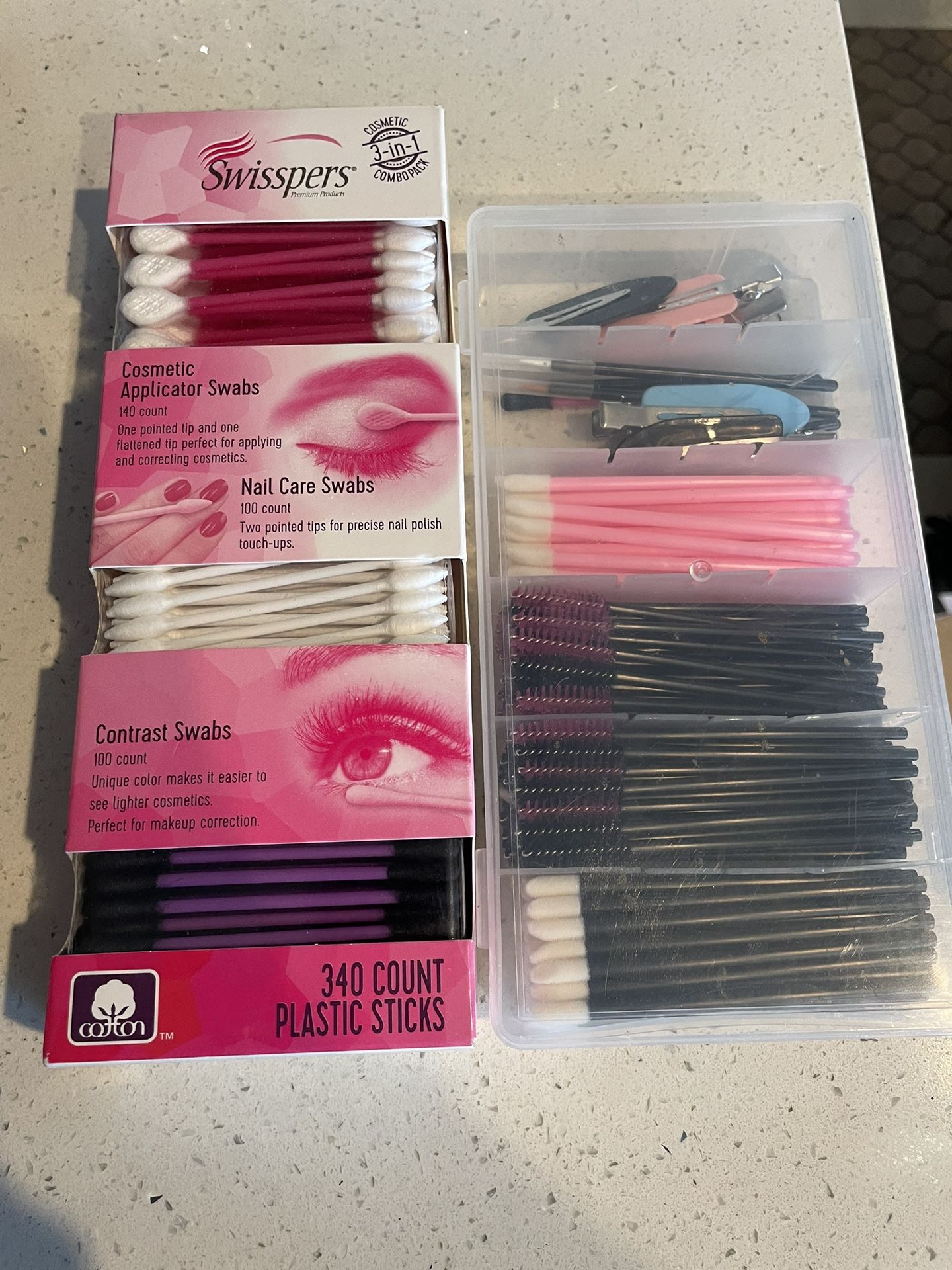 3 in. 1 Swisspers Cosmetic applicators new
