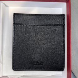 Ferragamo “Deep Ocean” Trifold Wallet 