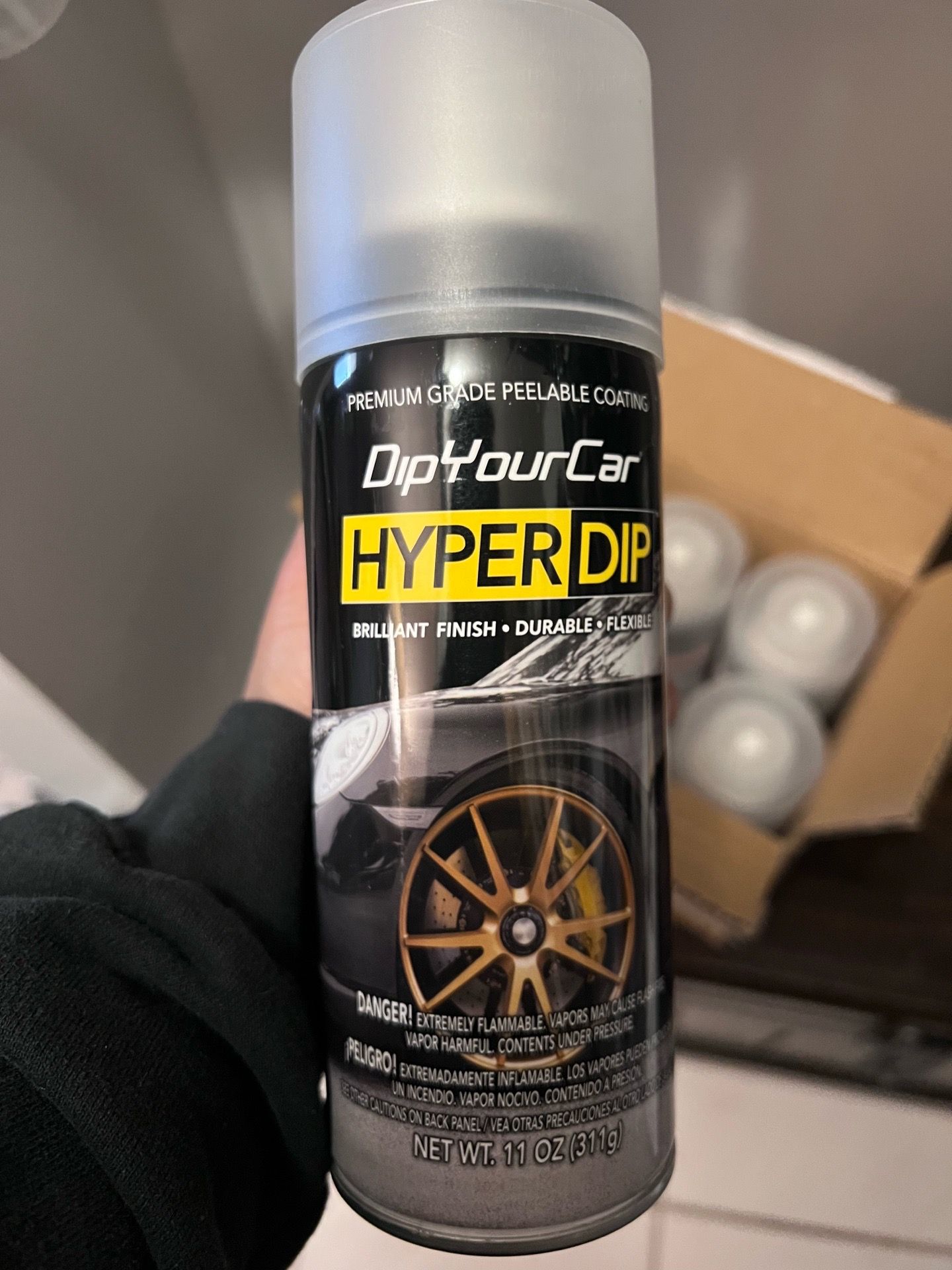 Stealth Gray HyperDip Peelable Paint