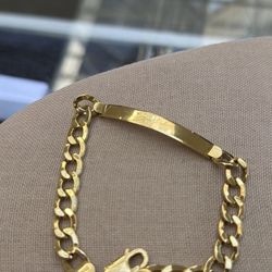 Id Bracelets 10kt Gold 8.599