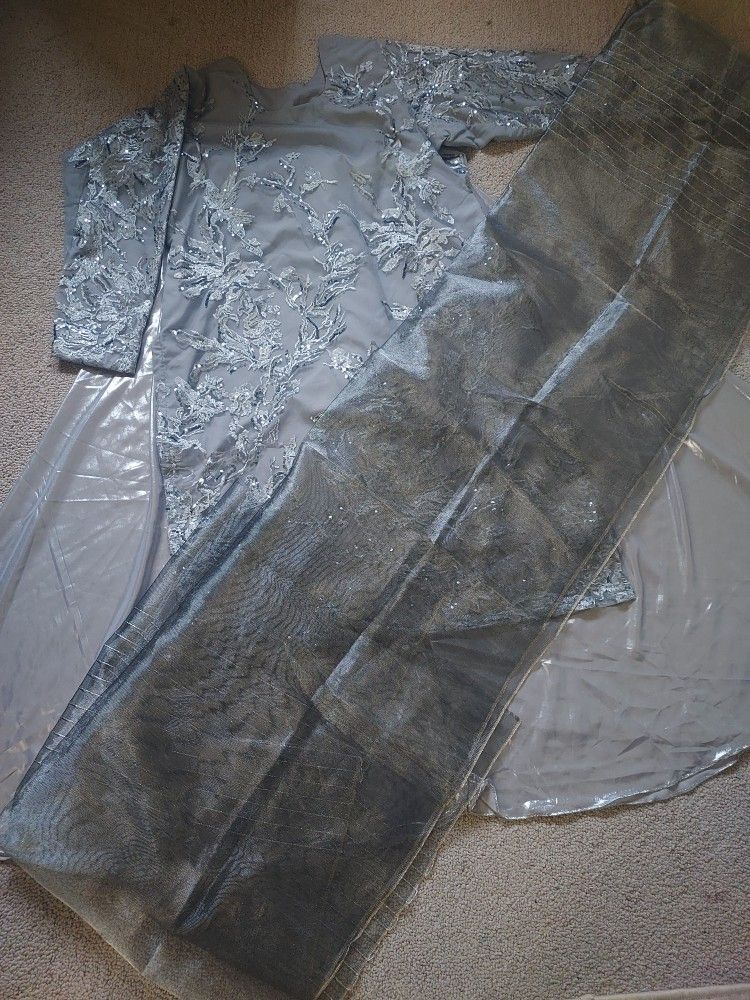 Party Wear Dress With Palazo/Ramdan Sale/Eid/wedding/gift /sale $30