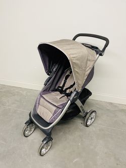 Chicco Bravo Stroller Grey Purple