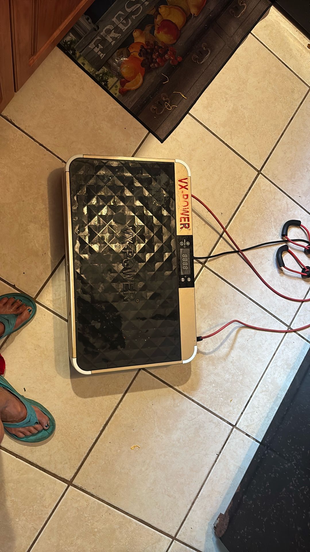 VX-POWER SLIMPLATE DIGITAL.VIBRATION PLATE