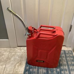 VEVOR 5.3 Gal / 20L Jerry Fuel Can - Red (brand New)(has Not Been Used)