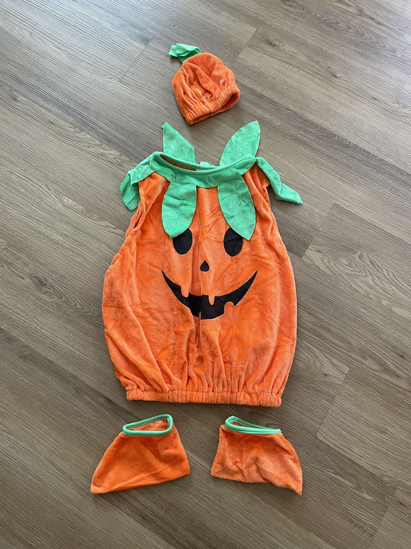 Toddler Halloween Pumpkin Costume