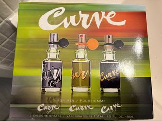 Curve For Men Cologne Spray Gift Set