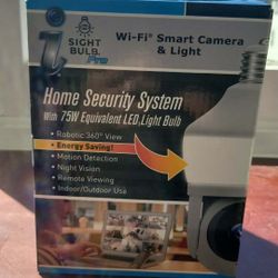 iSight Bulb WiFi Smart Camera & Light Pro, 75W Equivalent LED Light
